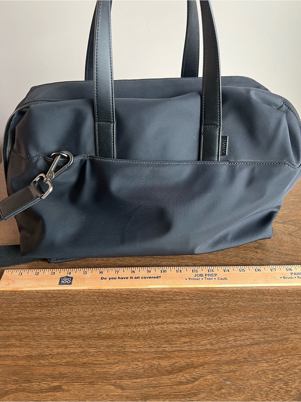 Away The Everywhere Bag Black Nylon Weekender Carry-On Travel Duffle Commuter - Picture 8 of 14